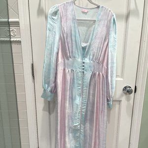 EXTREMELY RARE Tie-dye duster Hill House Nap Dress